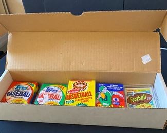 Wax Packaged, Sealed Sports Cards