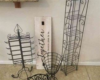 Wire Jewelry Holder And More