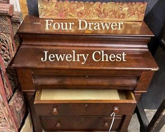 Four Drawer Jewelry Chest