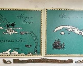 Caribbean Sea Stretched Canvas Pieces