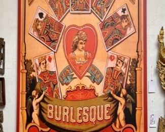 Burlesque Troupe: 4' x8'