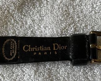 Christian Dior Suspenders