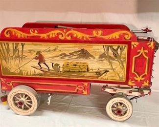 Hand Painted Circus Wagon