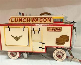 Hand Painted Lunch Wagon
