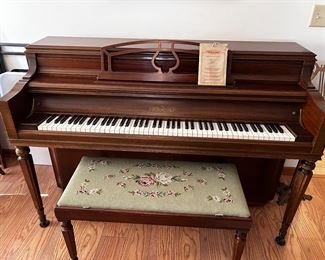 Chickering Piano in Good condition. Tuned last year.