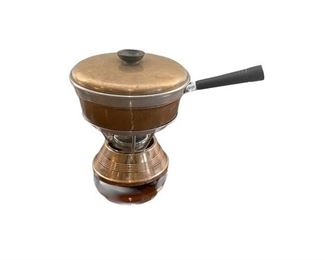 chafing dish copper  bakelite