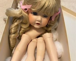 blonde doll parts