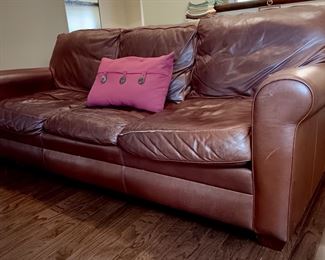 Leather Sofa 