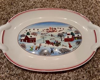 Naïf Christmas Dish by Villeroy and Boch 