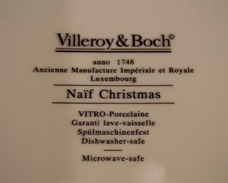 Naïf Christmas Dish by Villeroy and Boch 