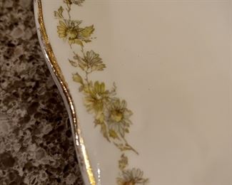 Antique John Haddock and Sons Platter 