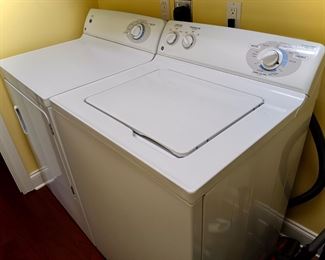 GE Washer and Dryer 