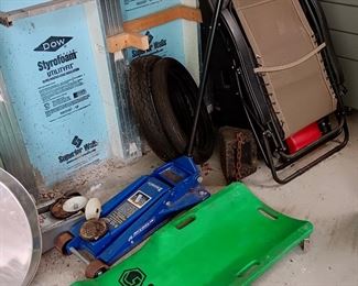 Macto Tools Inline Skate Creeper and Car Jack 