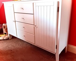 White Dresser Cabinet 
