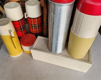 Over 40 vintage coffee thermos available