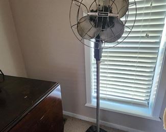 Antique floor fan