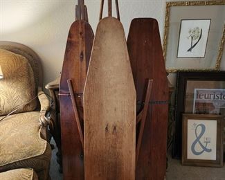Antique ironing boards