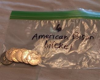 American Bison Nickels