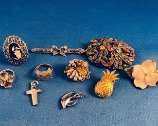 Various costume jewelry
