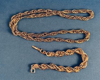 Monet necklace and bracelet