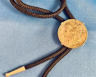 1886 Morgan dollar lariat necklace