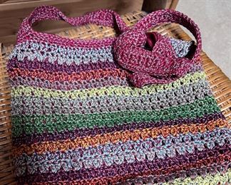 The Sak crochet purse