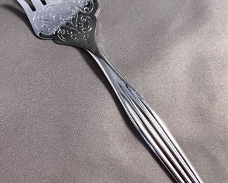 Sheffield silver plated serving fork