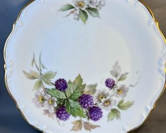 Bavarian porcelain plate
