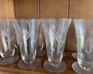 Etched goblets