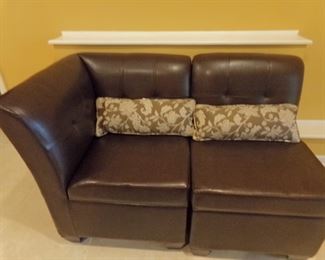 2-PIECE SEATS WITH STORAGE