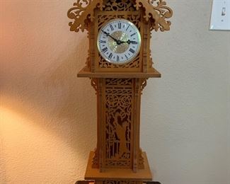 miter saw clock