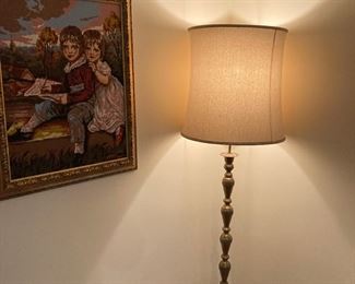 Tall Vintage Floor Lamp