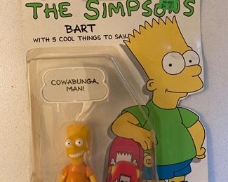 VINTAGE THE SIMPSONS BART TOY