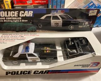 Vintage Remote Control Police Car