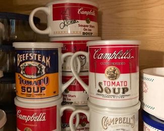 Vintage Signed Campbells Soup Cups