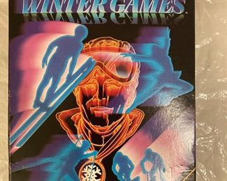 Winter Games Commodore 64 Disk