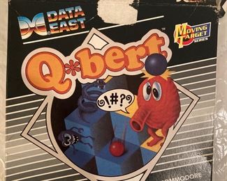 Qbert Commodore 64 Disk