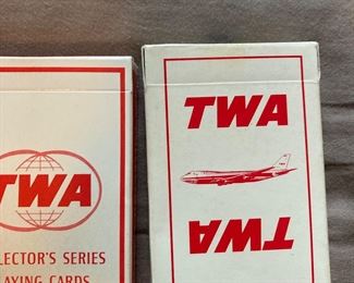 Vintage TWA Cards