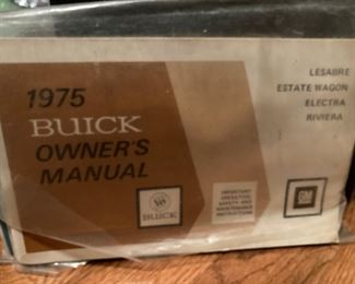 1975 BUICK OWNERS MANUAL