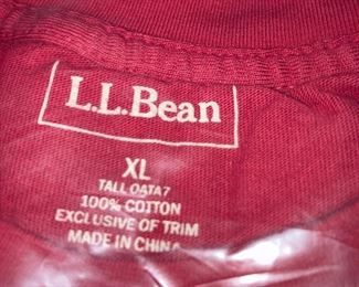 LL Bean Shirts Unopened