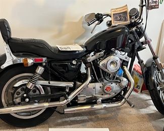 excellent condition 1985 model xlh-1000 sportster with clean title and only 37,955 miles, 