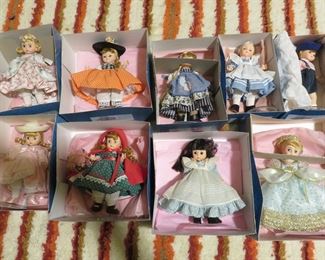 Alexander Doll Company -                                                               
15 individual dolls in the collection - all in original boxes
