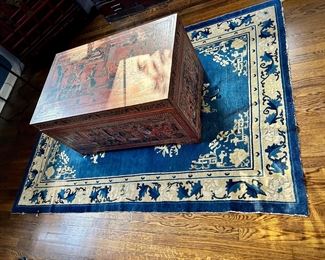 Antique Chinese rug