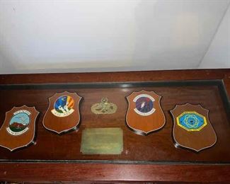 Rosewood Coffee Table with Display area