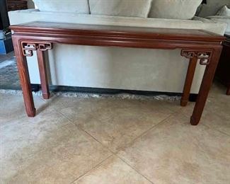 Rosewood Console Table