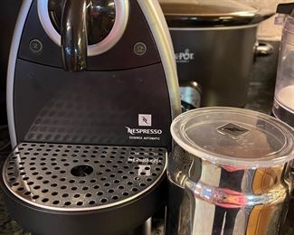 Nespresso and Nespresso Frother