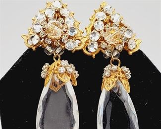 Miriam Haskell earrings 