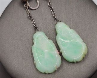 Jade earrings 