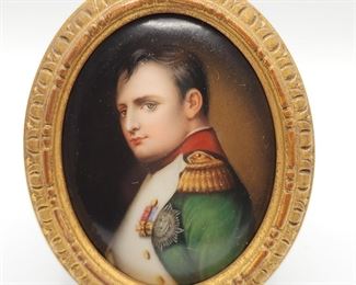 Miniature portrait of Napoleon 