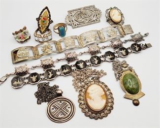 Old sterling jewelry 